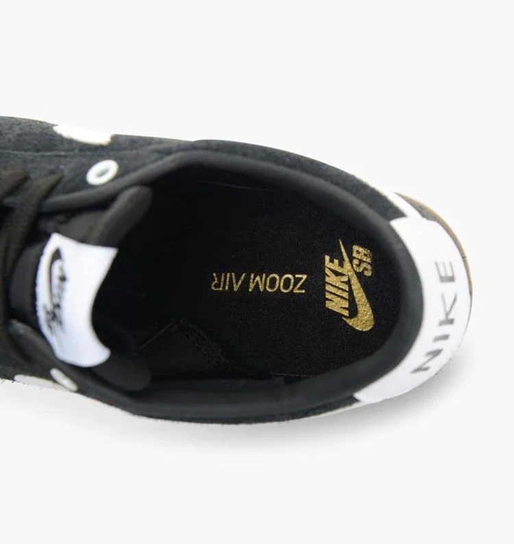 Кроссовки Grant Taylor x Nike Blazer Low 'Black White Gold'