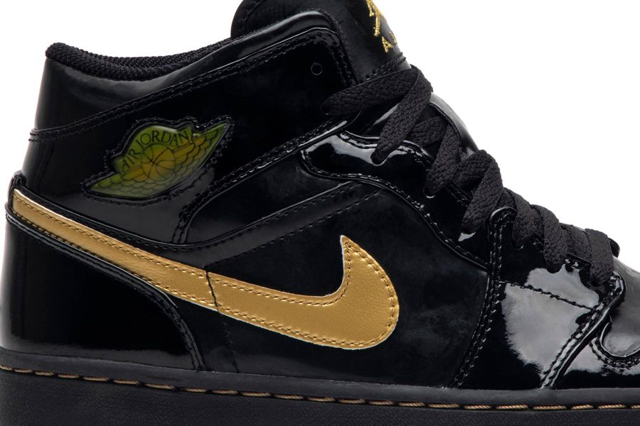 Кроссовки Air Jordan 1 Retro PL Metallic Gold 2003