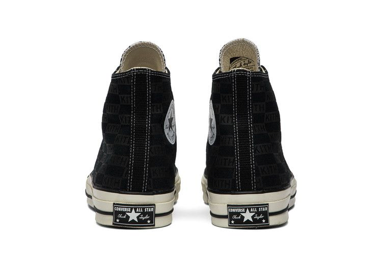 Кроссовки Kith x Converse Chuck 70 High 'Black Monogram'