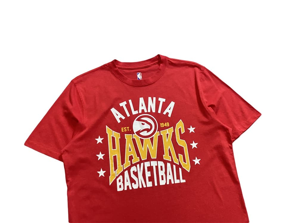 Футболка Main Squeeze NBA Atlanta Hawks Red T-Shirt