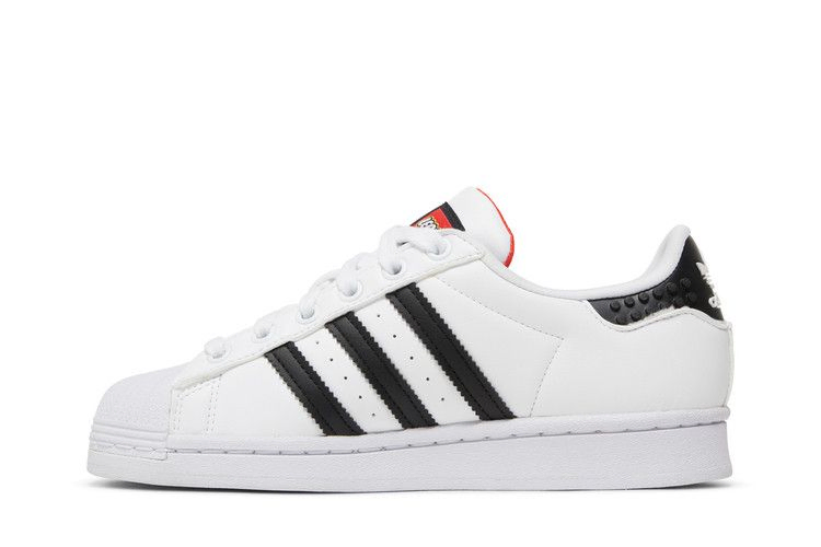 Кроссовки LEGO x adidas Superstar J 'White Pantone'