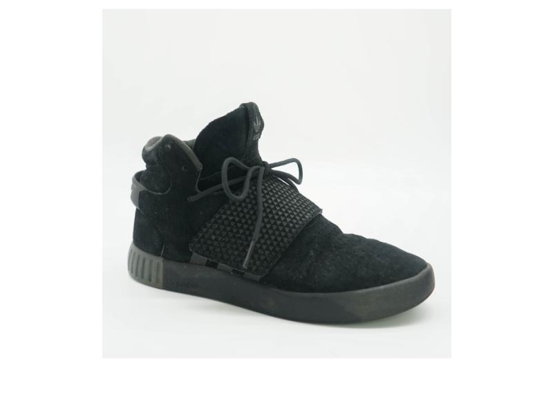 Кроссовки adidas Tubular Invader Strap J Triple Black Black