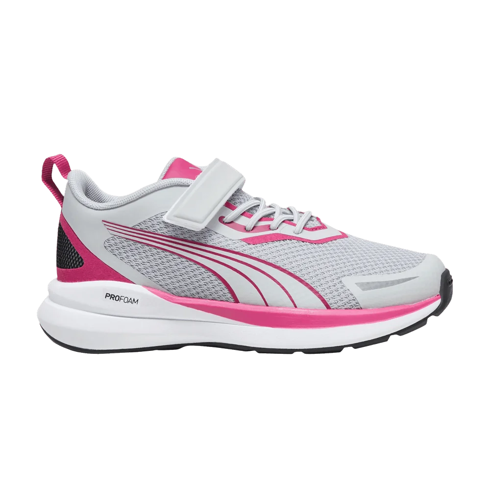 Кроссовки Puma Kruz Little Kid 'Ash Grey Pinktastic'