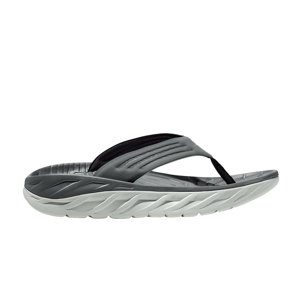 Кроссовки HOKA Ora Recovery Flip Slide 'Balsam Green Mercury'