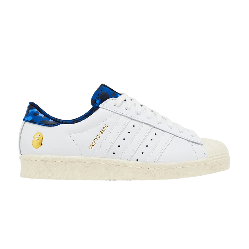 Krossovki-Undefeated-x-A-Bathing-Ape-x-adidas-Superstars-80v-White-Blue