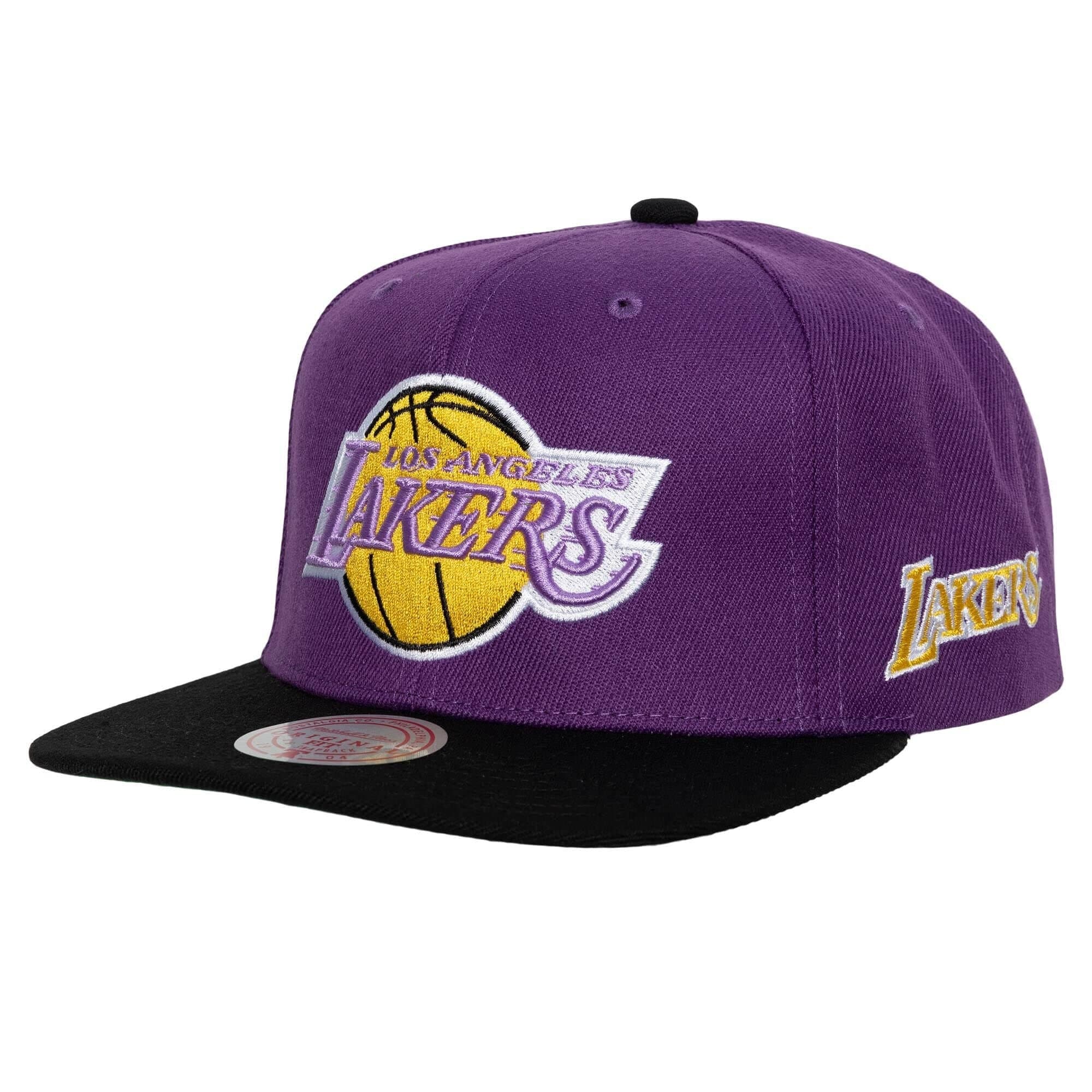 Бейсболка Mitchell & Ness Team Origins Snapback HWC Los Angeles Lakers Hat