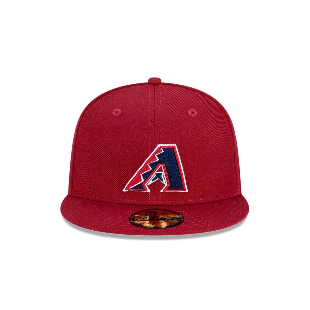 Бейсболка New Era Arizona Diamondbacks Bordeaux 59FIFTY MLB Fitted Hat