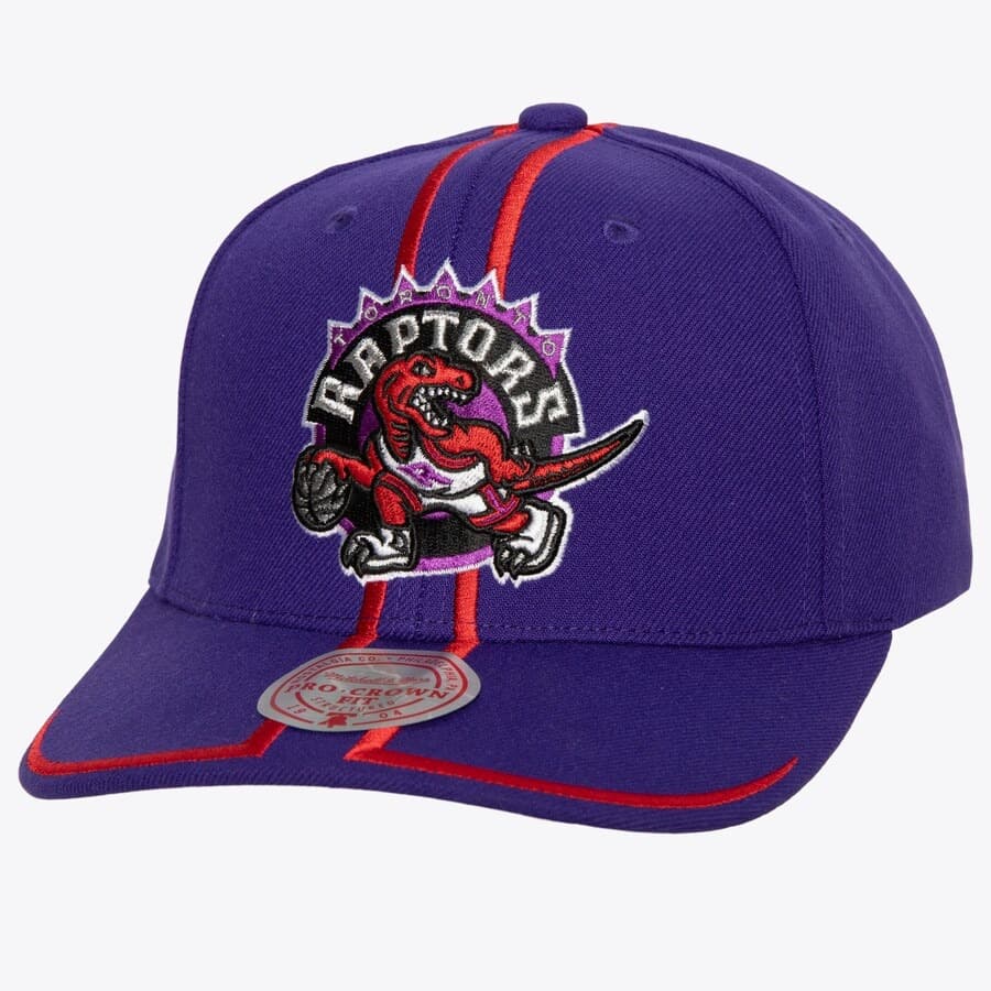 Бейсболка Mitchell & Ness Purple Toronto Raptors Hardwood Classics 1998 Draft Pro Adjustable Hat