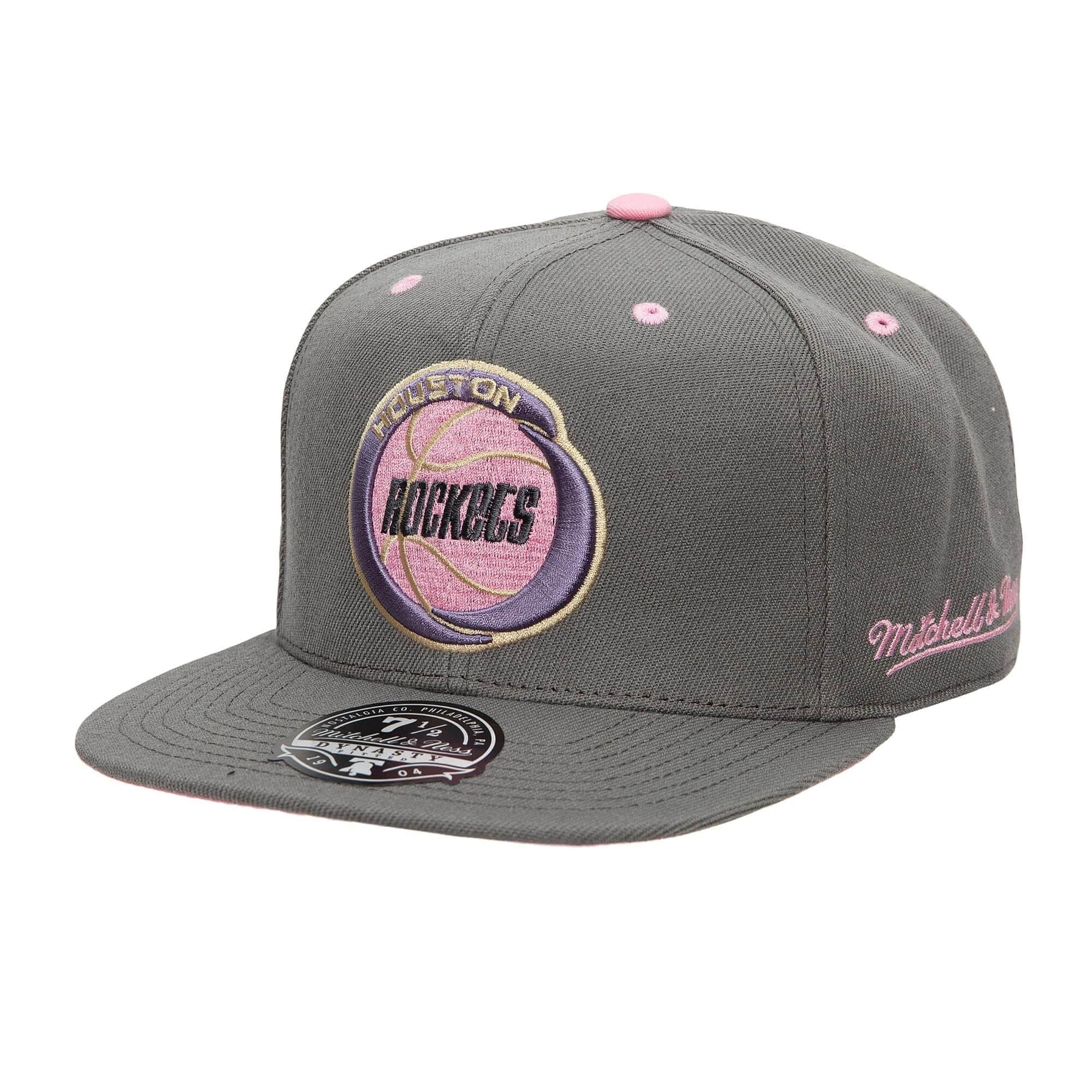 Бейсболка Mitchell & Ness Lavender Dreams Fitted HWC Houston Rockets Hat