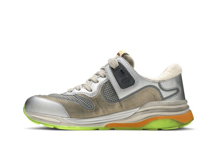 Кроссовки Gucci Ultrapace 'Silver Metallic'