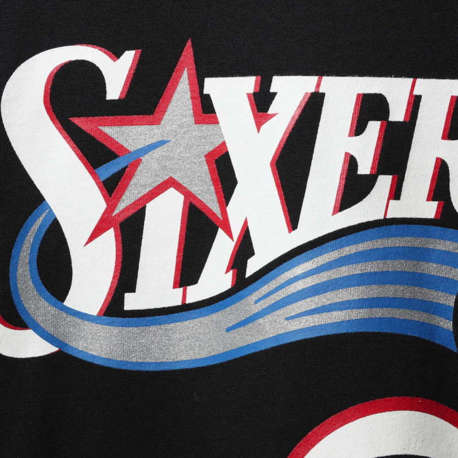 Aape-x-Mitchell-Ness-Philadelphia-76ers-Tee-Black-3