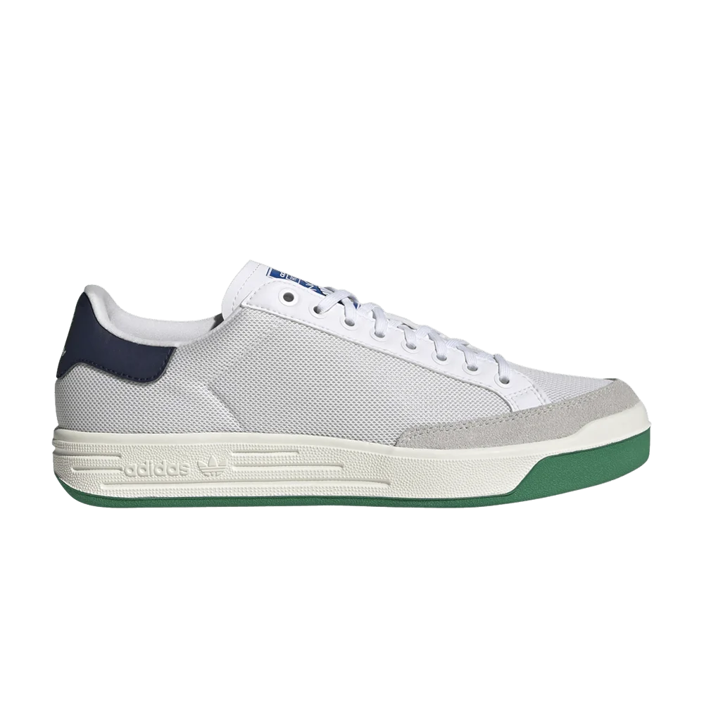 Krossovki-Noah-x-adidas-Rod-Laver-White-Green