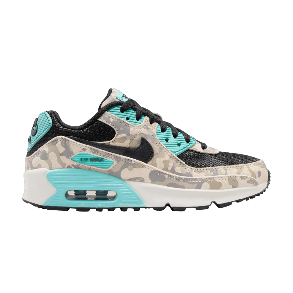 Krossovki-Nike-Air-Max-90-GS-Camo-Pack-Aurora-Green