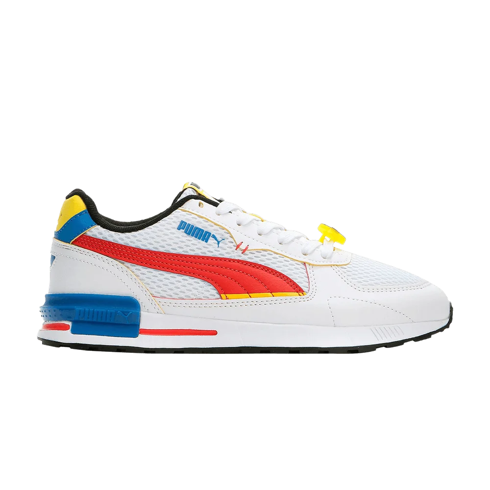 Кроссовки SmileyWorld x Puma Graviton Big Kid 'White High Risk Red'