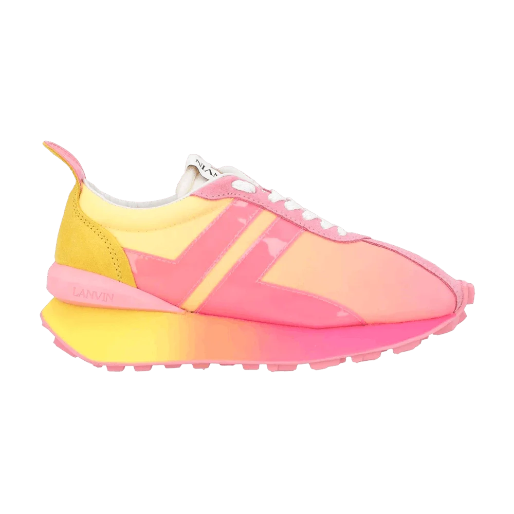 Кроссовки Lanvin Wmns Bumpr Sneaker 'Pink Yellow'