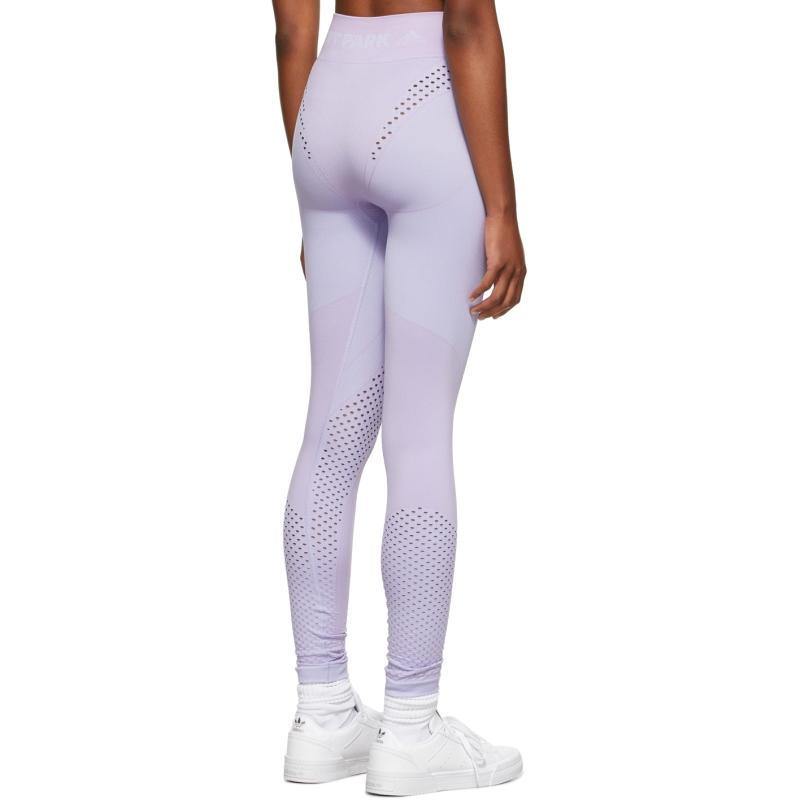 Тайтсы adidas Ivy Park Knit Tights Dust Purple/Purple Glow