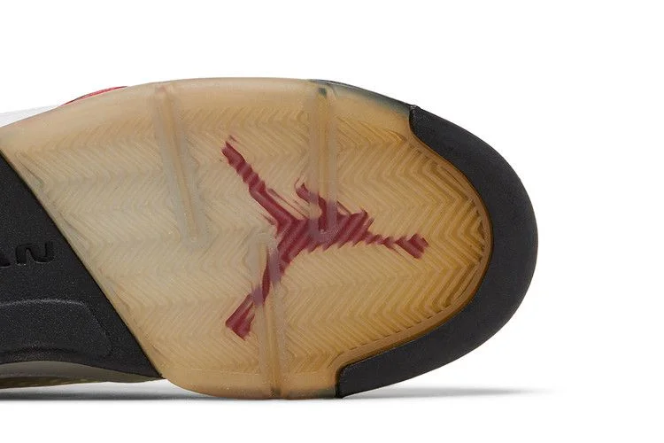 Кроссовки Air Jordan 5 Retro GS 'White Fire Red' 2013