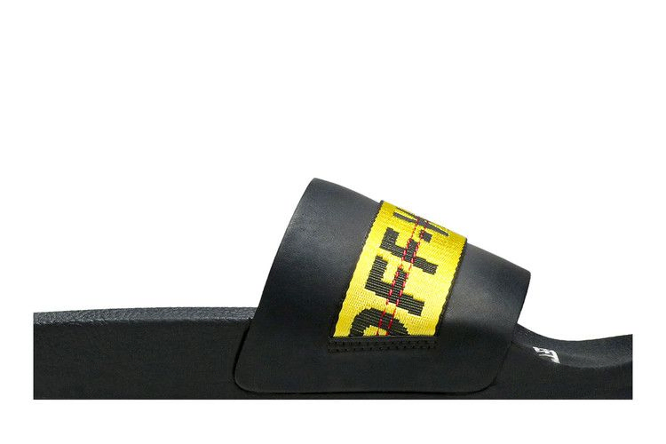 Кроссовки Off-White Sliders 'Black Yellow'