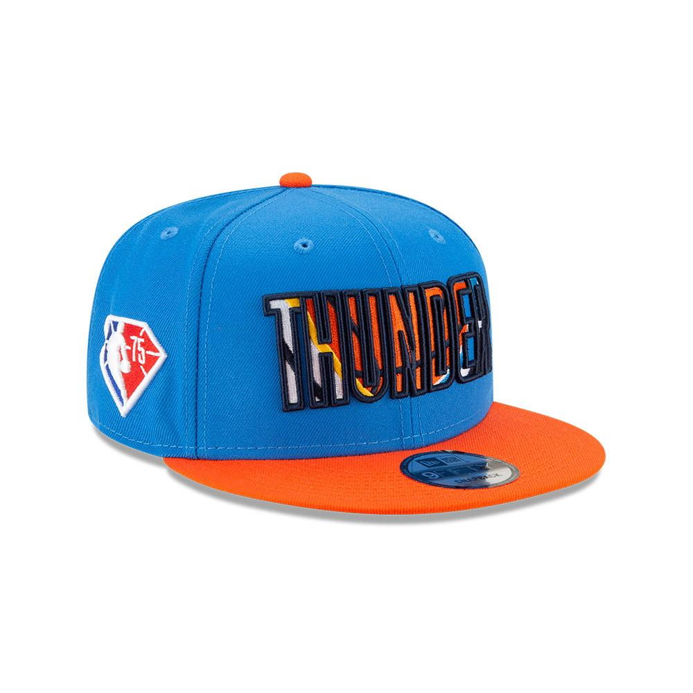 Кепка New Era Oklahoma City Thunder 9FIFTY 2021 Draft Edition NBA Snapback Hat