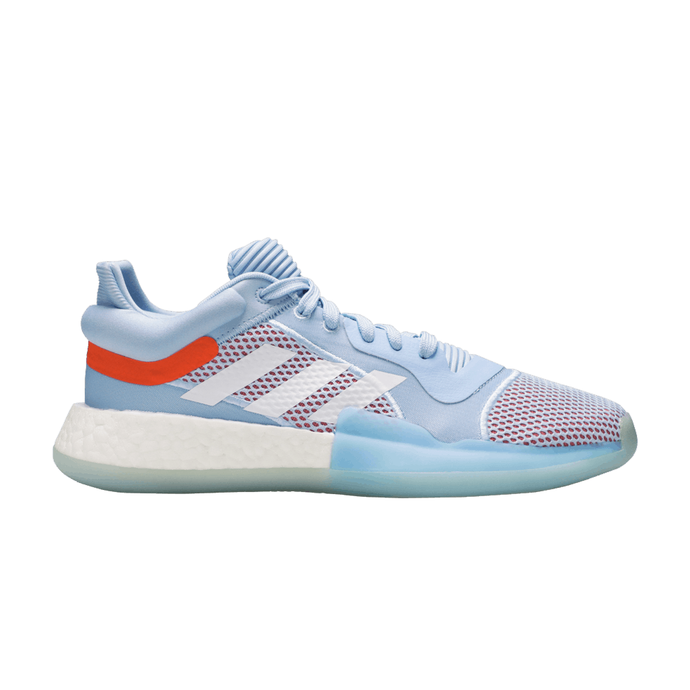Кроссовки Adidas Marquee Boost Low 'Glow Blue'
