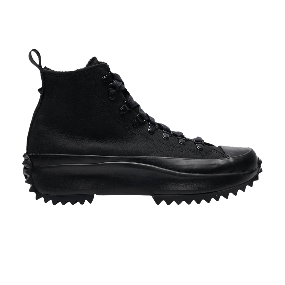 Converse Run Star Hike High 'Triple Black Sherpa'