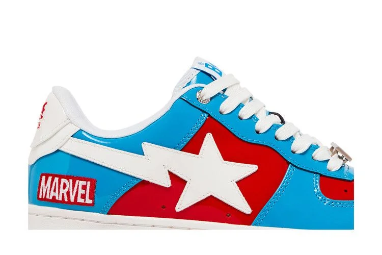 Krossovki-Marvel-Comics-x-Bapesta-FS-001-Low-Captain-America-1
