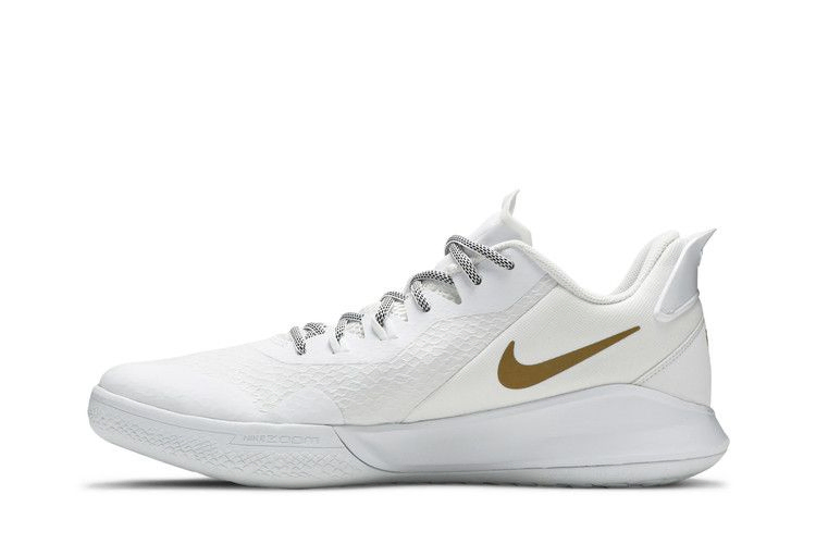 Кроссовки Nike Mamba Fury 'White Metallic Gold'