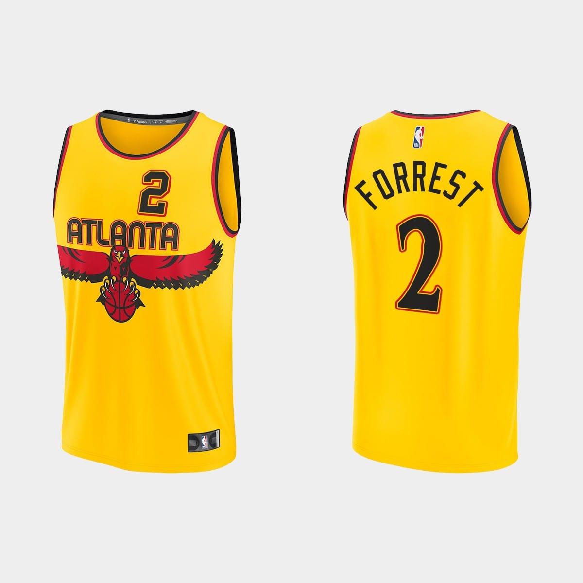 Atlanta-Hawks-2-Trent-Forrest-Replica-City-Gold-Jersey