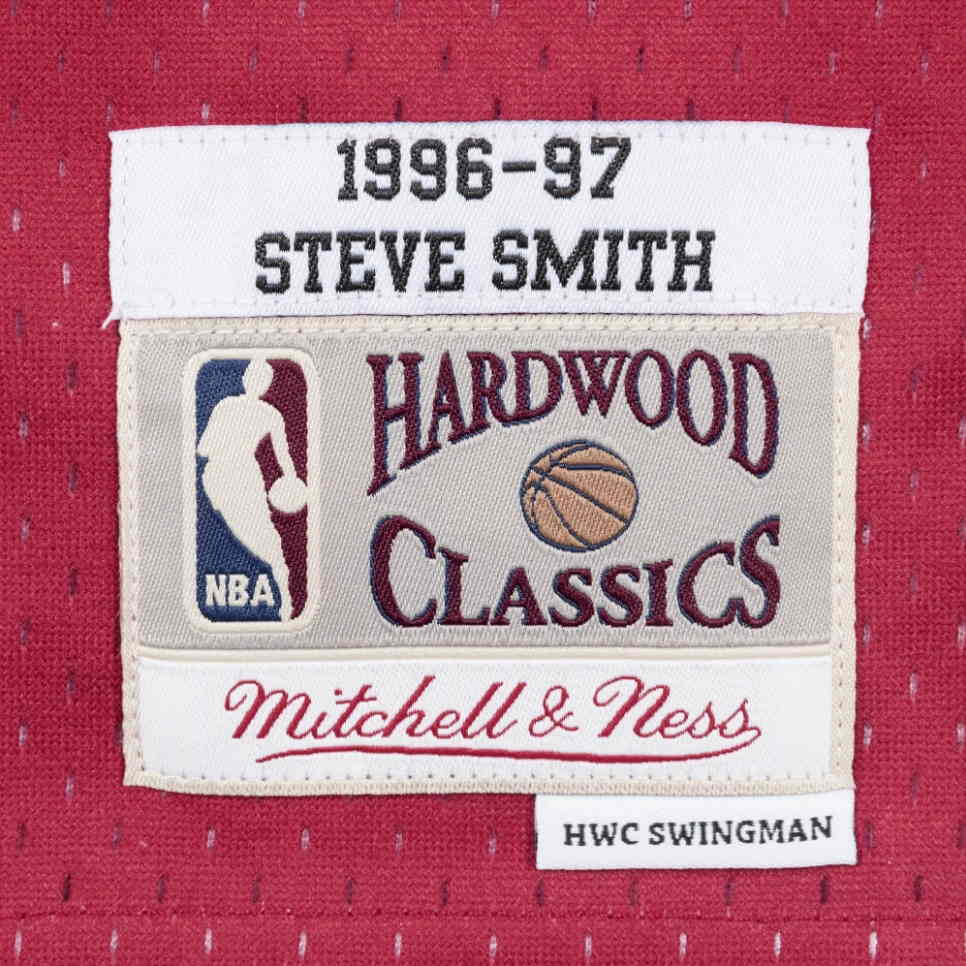 Баскетбольная джерси Mitchell & Ness Steve Smith Atlanta Hawks Hardwood Classics Throwback NBA Swingman Jersey