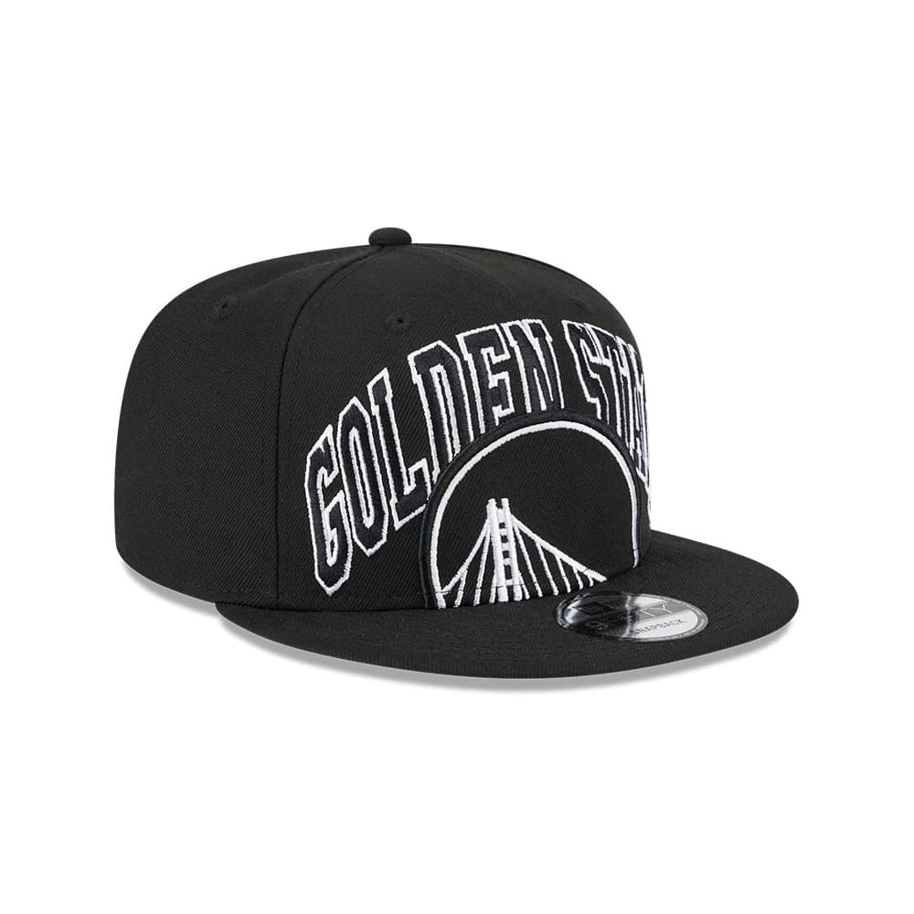 Бейсболка New Era Golden State Warriors 2024 Tip Off Black 9FIFTY NBA Snapback Hat