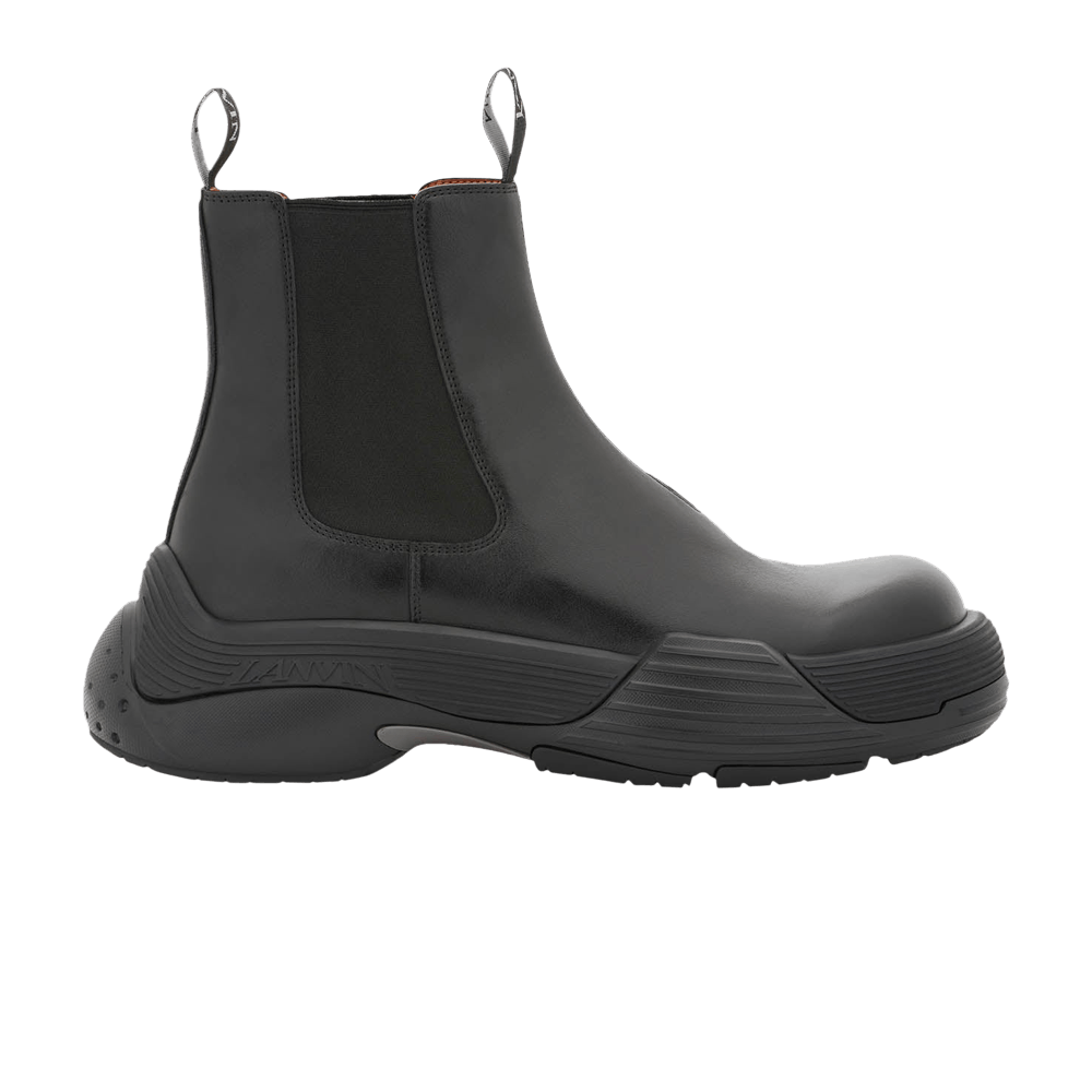 Lanvin Flash-X Bold Leather Boot 'Black'