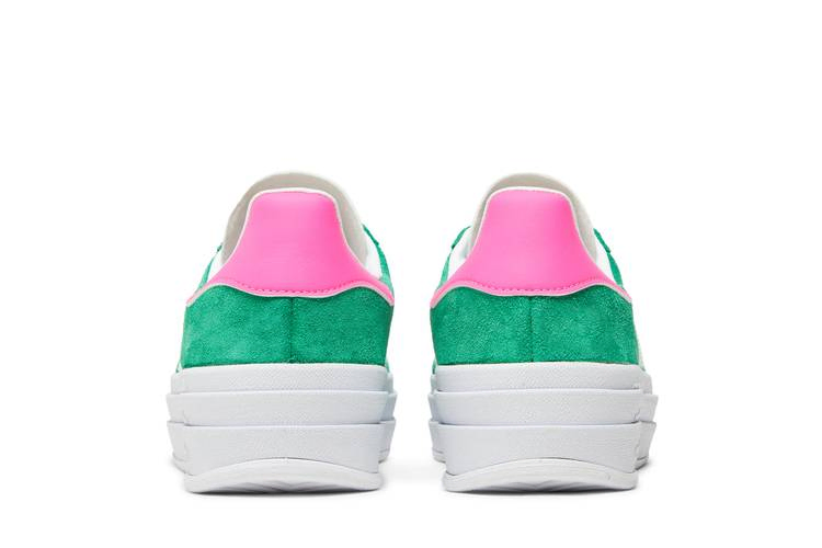 Кроссовки adidas Wmns Gazelle Bold 'Green Lucid Pink'