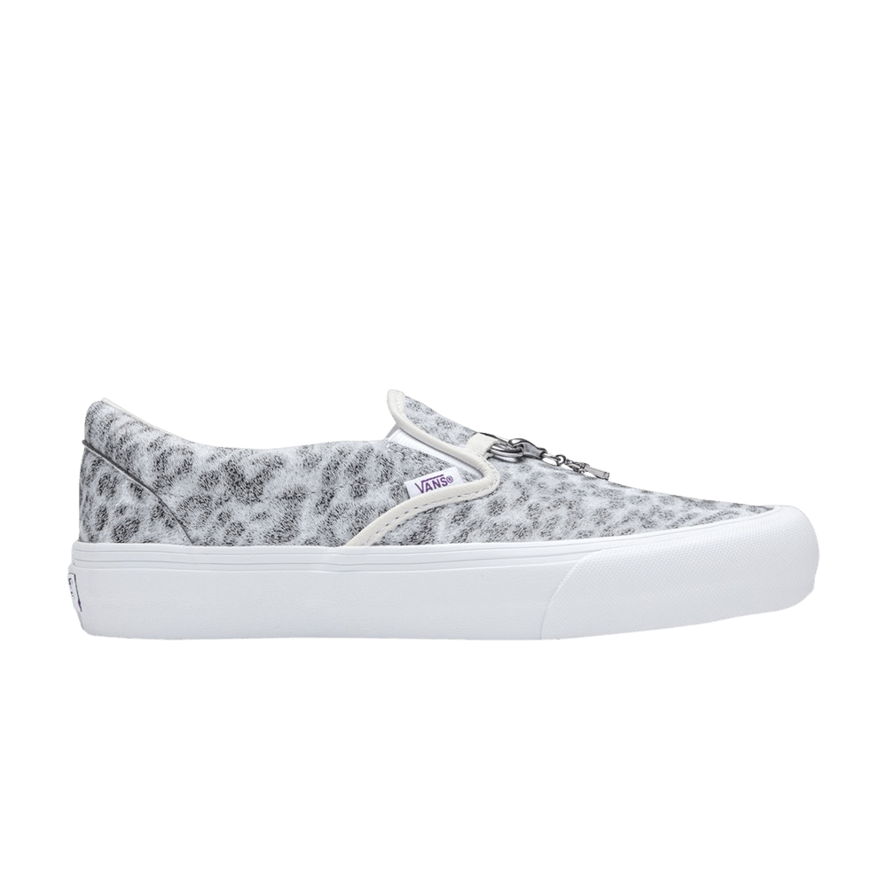 Кроссовки Vans Needles x Vault Classic Slip-On V 'Animal Print - White'