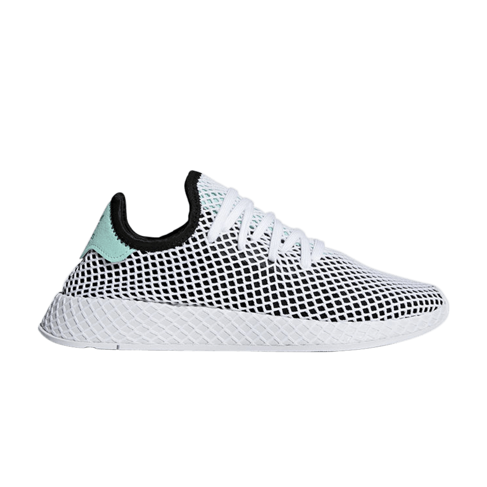 Кроссовки adidas Deerupt 'Black Easy Green'