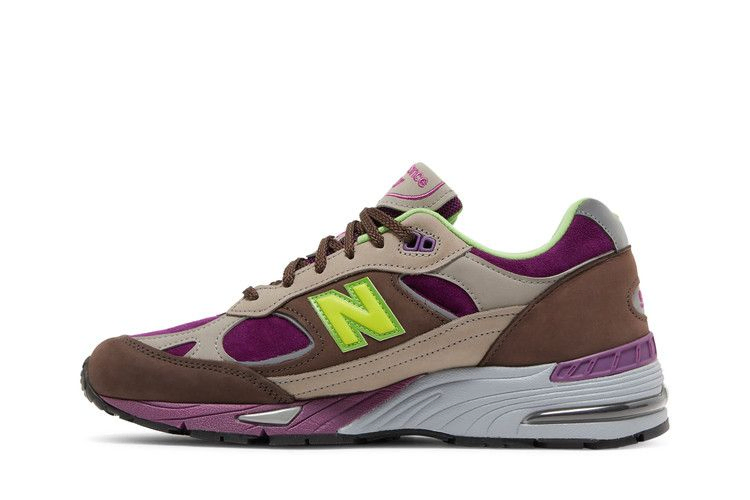 Кроссовки Stray Rats x New Balance 991 Made in England 'Purple Green'
