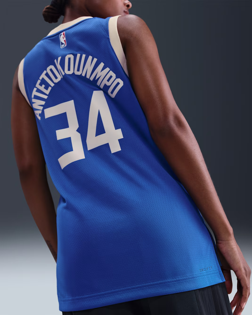 Баскетбольное джерси Nike NBA Giannis Antetokounmpo MIL 24-25 City Edition Swingman