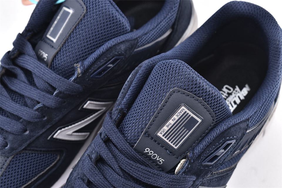 Кроссовки Wmns New Balance 990 Wide Navy Silver
