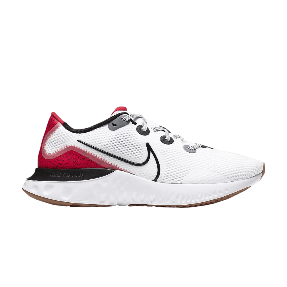 Krossovki-Nike-Renew-Run-White-University-Red