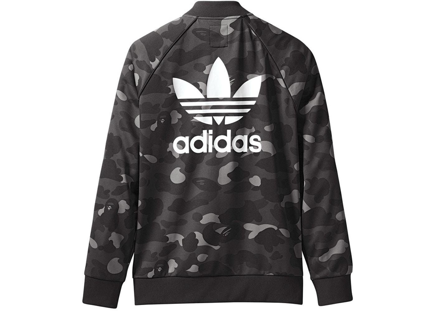 Олимпийка Bape x adidas adicolor Track Top Cinder
