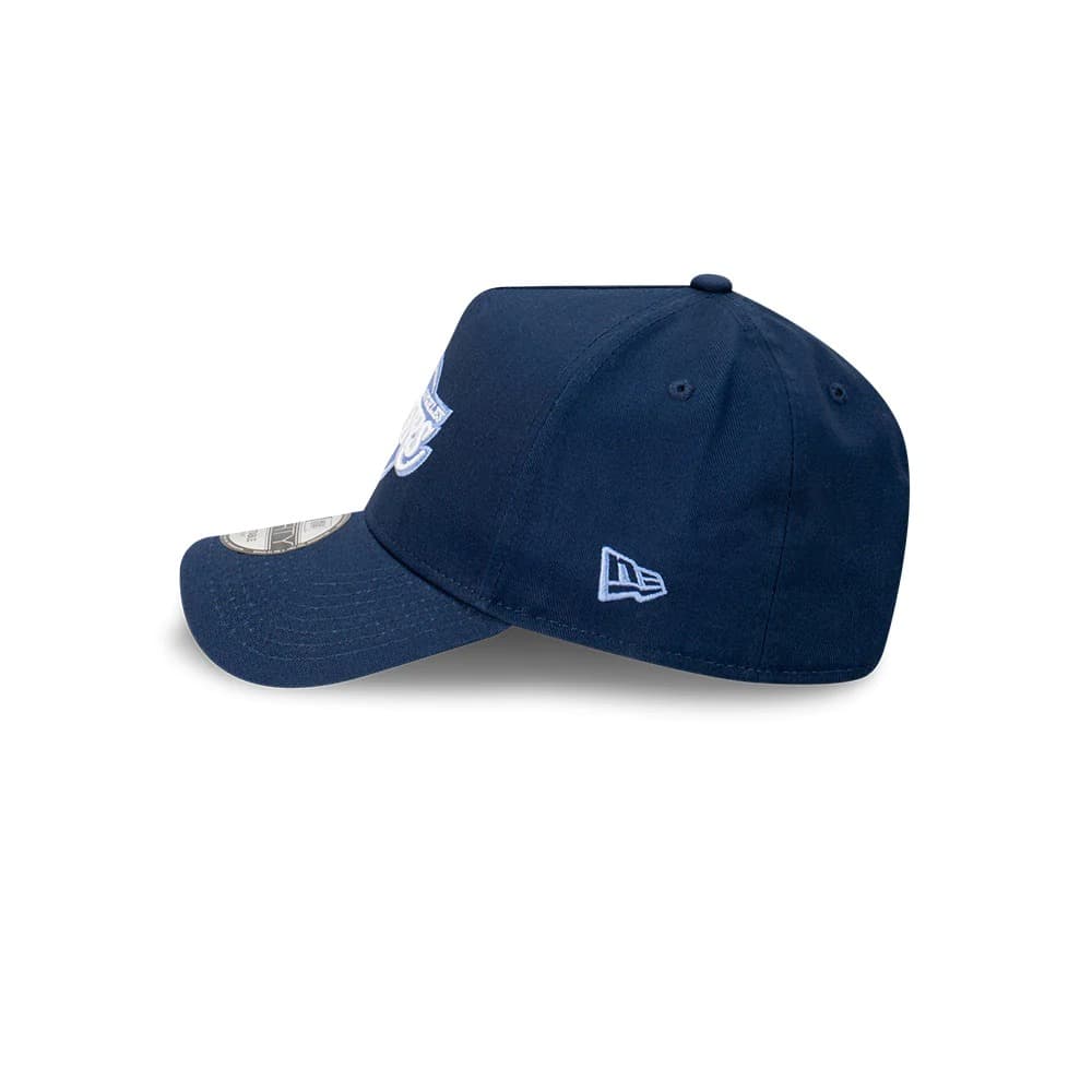 Бейсболка New Era Los Angeles Lakers 9FORTY Midnight Ice A-Frame NBA Snapback Hat