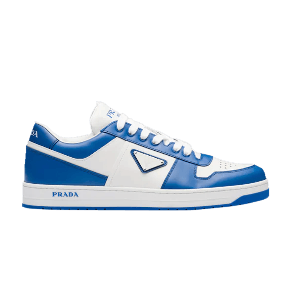 Кроссовки Prada Downtown Leather 'Cobalt Blue'