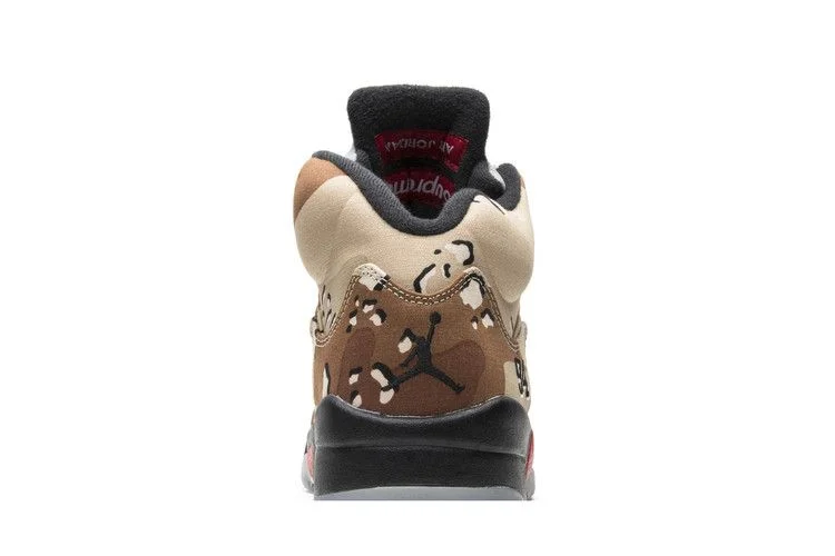 Кроссовки Supreme x Air Jordan 5 Retro 'Desert Camo'