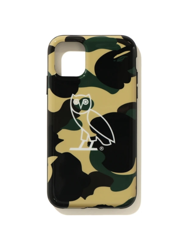 Защитный чехол BAPE x OVO 1st Camo Iphone 11 Pro case Yellow
