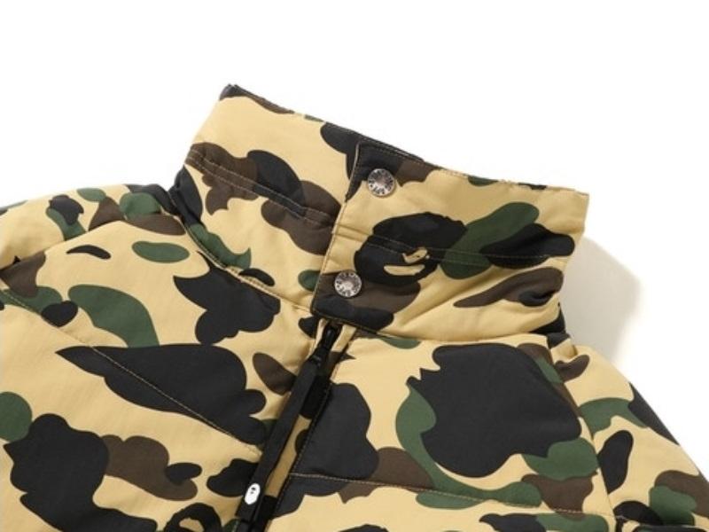 Куртка BAPE 1st Camo Down Jacket (FW18) Yellow