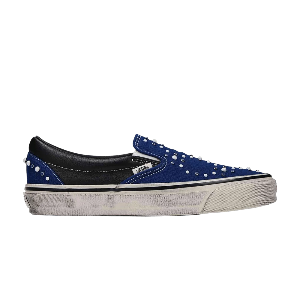 Кроссовки Vans Premium Classic Slip-On 'Pearlized Pack - Indigo Blue'