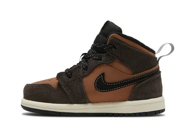 Кроссовки Air Jordan 1 Mid SE TD 'Earth Tone'