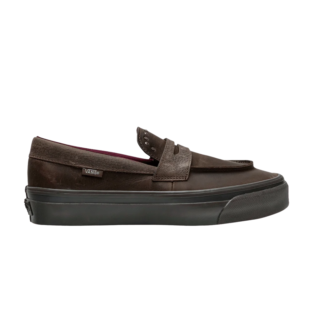 Krossovki-Vans-LX-Premium-Loafer-Studded-Brown