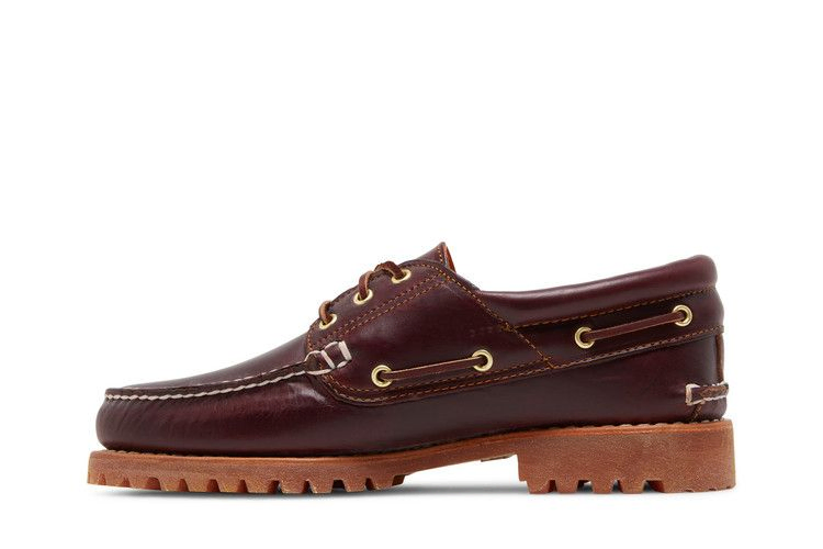 Кроссовки Timberland 3-Eye Lug Handsewn Boat 'Brown'