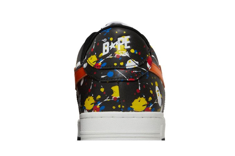 Кроссовки Bapesta Low 'Paint Splatter - Black'