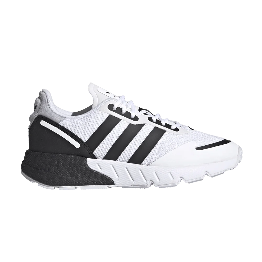 Krossovki-Adidas-ZX-1K-Boost-J-White-Black
